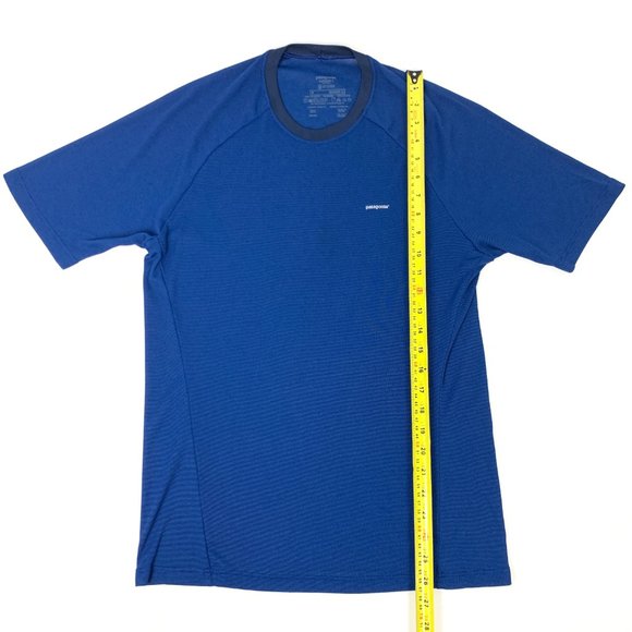 Patagonia Capilene 2 Activewear Blue T Shirt Med - Picture 6 of 8